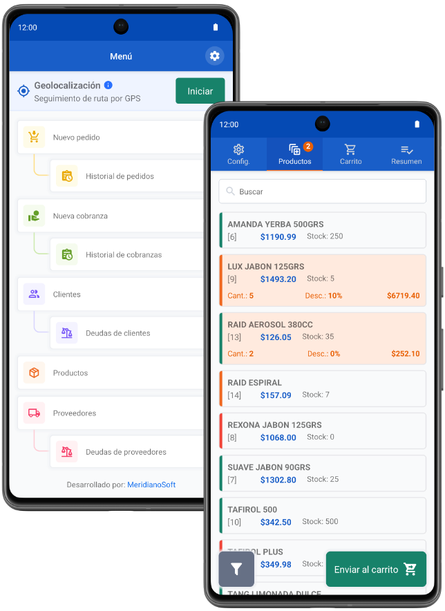 App MeridianoSoft